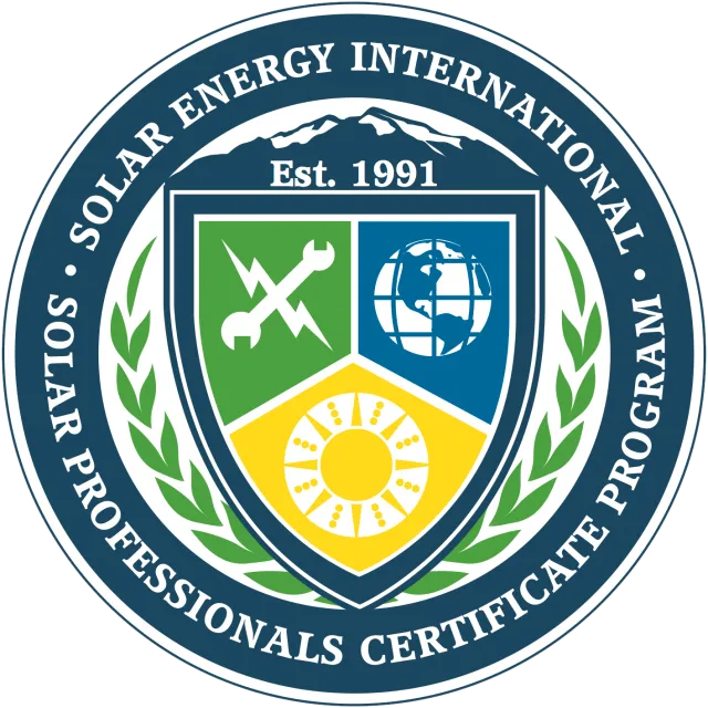 Logotipo del Solar Professionals Certificate Program de Solar Energy International